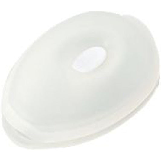 くるくるコード巻きミニ 1m巻き取り クリアホワイト_KCM5CW_YAZAWA(ヤザワコーポレーション)