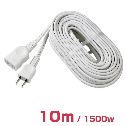 LPE-110N(W) EDLP延長コード10M_ELPA(エルパ・朝日電器)