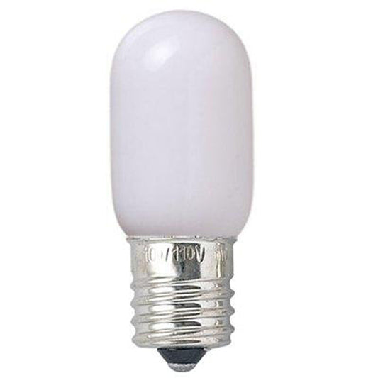 ナツメ球 10W E17 ホワイト_T201710W_YAZAWA(ヤザワコーポレーション)