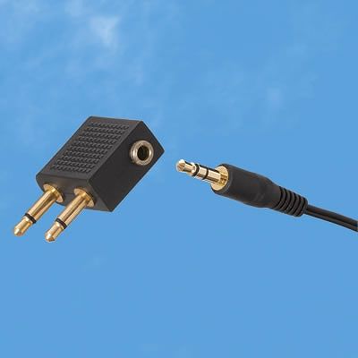 航空機用変換プラグ TVR11BK_YAZAWA(ヤザワコーポレーション)