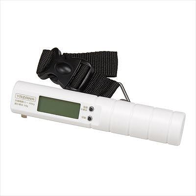 トラベルラゲッジスケール TVR51WH_YAZAWA(ヤザワコーポレーション)