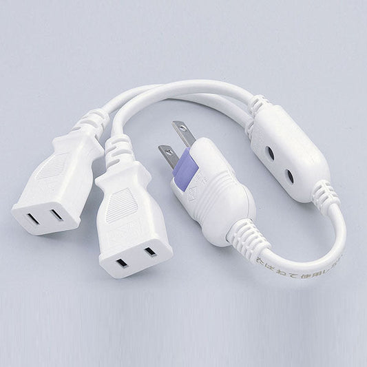 W-Y19NB(W) ツインコード 15A_ELPA(エルパ・朝日電器)