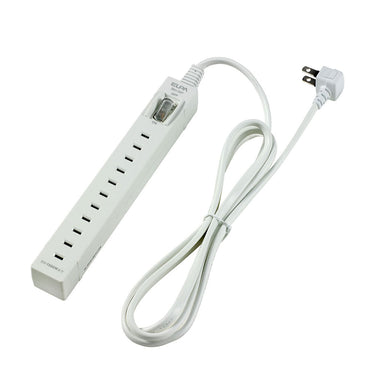 WL-SW5015B(W) スリムタップ 5個口 1.5m 集中スイッチ付_ELPA(エルパ・朝日電器)