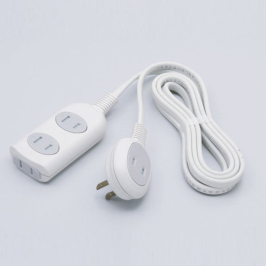 WLP-3020B(W)_1192800_プラスワン扉付タップ プラグ側に1個口プラス_ELPA(エルパ・朝日電器)