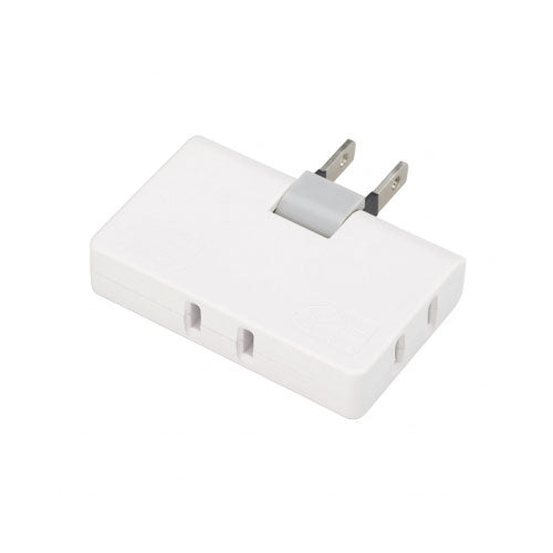 コーナータップ3個口ホワイト_Y02ELPC300WH_YAZAWA(ヤザワコーポレーション)