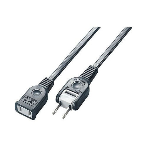 耐トラ付延長コード1個口1mブラック_Y02101BK_YAZAWA(ヤザワコーポレーション)