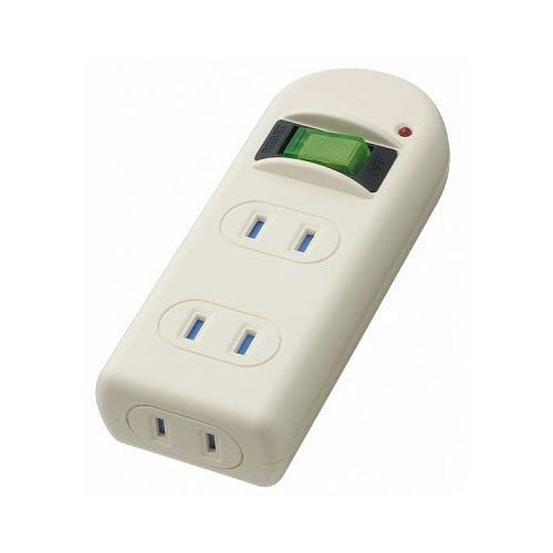 雷サージ・耐トラ付省エネタップ3個口白_Y02FUBKS310WH_YAZAWA(ヤザワコーポレーション)