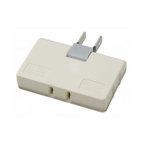 耐トラ付コーナータップ3個口白_Y02C300WH_YAZAWA(ヤザワコーポレーション)