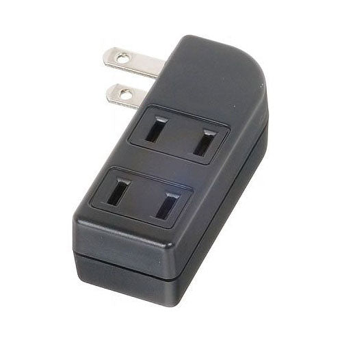 耐トラ付サイドタップ3個口黒_Y02S300BK_YAZAWA(ヤザワコーポレーション)