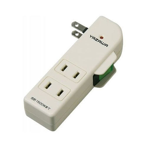 雷サージ付ブレーカーSW付サイドタップ_Y02SBK310WH_YAZAWA(ヤザワコーポレーション)