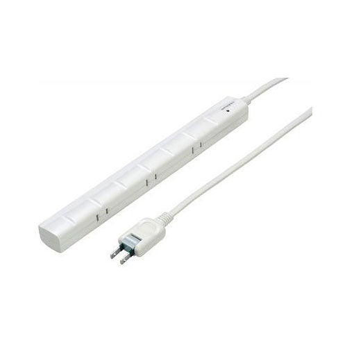 3P対応スリムタップ7個口2mマグネット_YAZAWA(ヤザワコーポレーション)