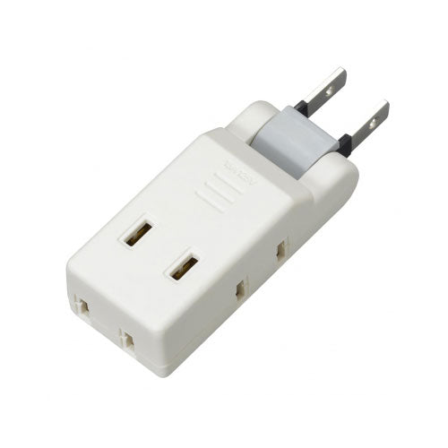 極小コーナータップ4個口ホワイト_Y02CM400WH_YAZAWA(ヤザワコーポレーション)