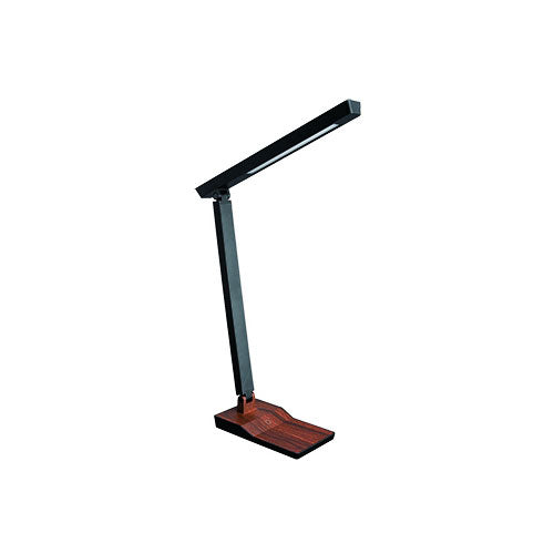 5W木目スタンドライト調光付ダークブラウン_SDLE05N14DW_YAZAWA(ヤザワコーポレーション)