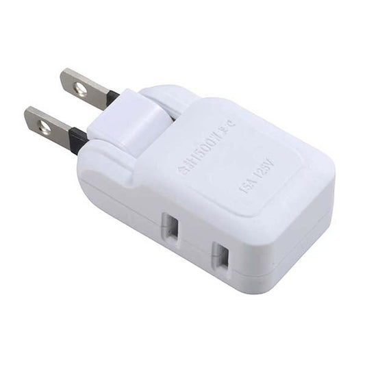 マイクロタップ 2個口_00-1414_HS-A1414W_OHM(オーム電機)