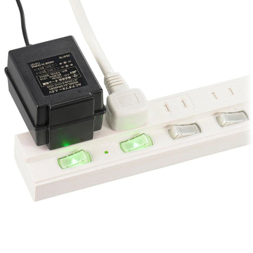 雷ガード付節電タップ(4個口/5m/LEDランプ付個別スイッチ/L型プラグ/ホワイト)_00-1575_HS-TPK45W-22_OHM(オーム電機)