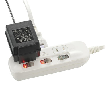 個別スイッチ付節電タップ交互コンセント(3個口/2m/LEDランプ付/L型プラグ/ホコリシャッター)_00-1652_HS-TP32ADW22_OHM(オーム電機)