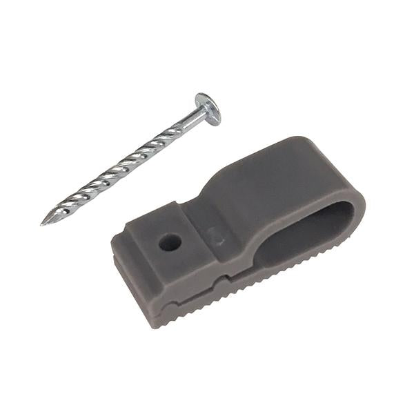 釘付 F用片サドル(M/100個入り)_00-4270_DZ-FKM100P_OHM(オーム電機)