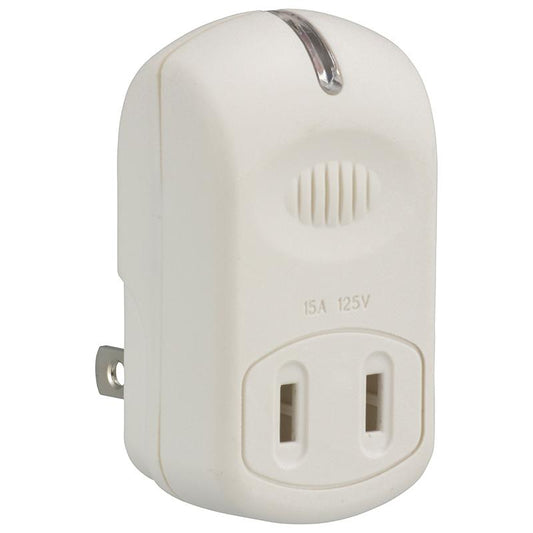 00-5090_HS-TM1MK3PBT-W_強力雷ガードタップ(1個口/ホワイト)_OHM(オーム電機)