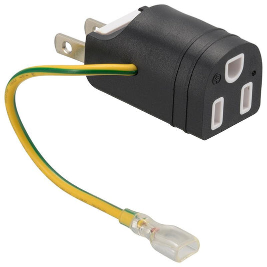 接地アダプターフリープラグ_00-5097_HS-TM1EFP3-K_OHM(オーム電機)