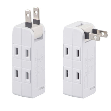 発煙ガードマイクロタップ(4個口/通電表示LED付き/)_00-5440_HS-TM4HU3-W_OHM(オーム電機)