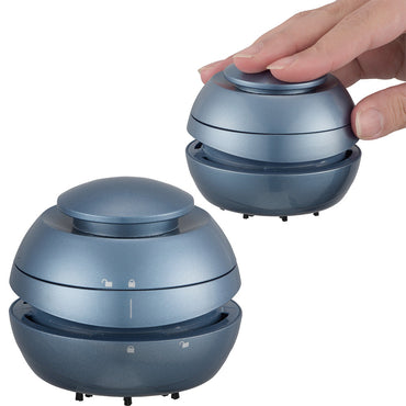 卓上そうじ機(単3形×2本使用/114g/連続使用10分/ブルー)_00-5639_JIM-C03-BL_OHM(オーム電機)