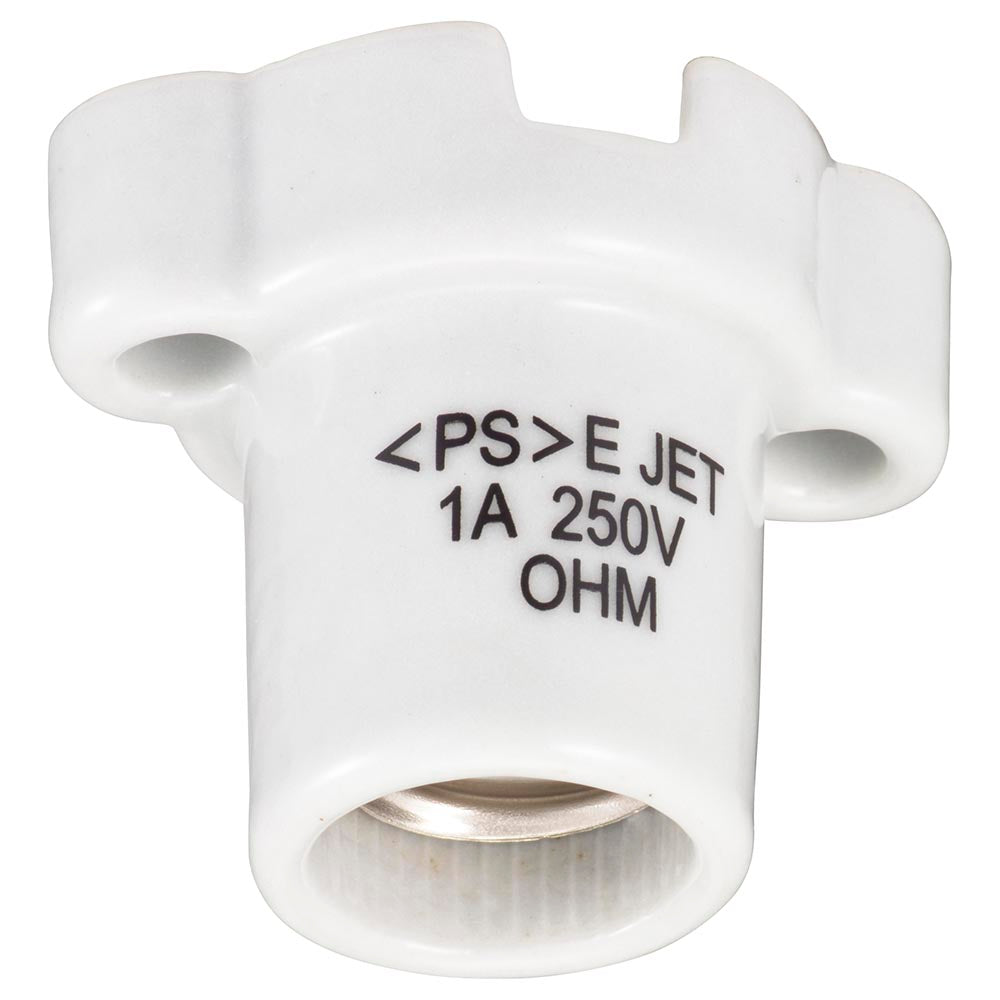 磁器レセプタクル(ソケット増設用/200Wまで/1A-250V/E17/ホワイト)_00-7071_HS-L17ZR-W_OHM(オーム電機)