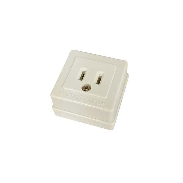 角型コンセント(1口)_00-8070_RK-1010-Z_OHM(オーム電機)