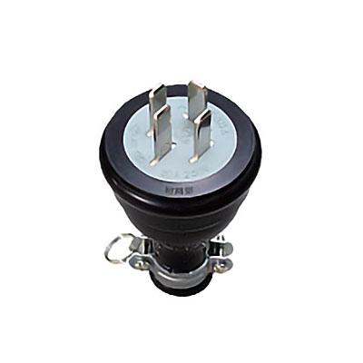 【5個セット・業務用箱入り】接地3P20A 防水プラグ_00-8112_MP2520_OHM オーム電機