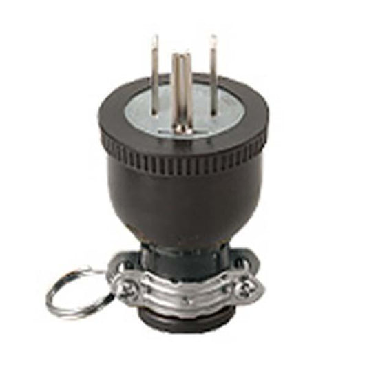 接地2P15A ゴムプラグ_00-8123_ME2538_OHM(オーム電機)