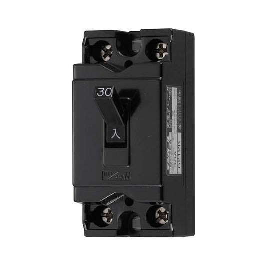安全ブレーカー(30A-AC100/200V)_00-8456_HS-B2EA30-G_OHM オーム電機