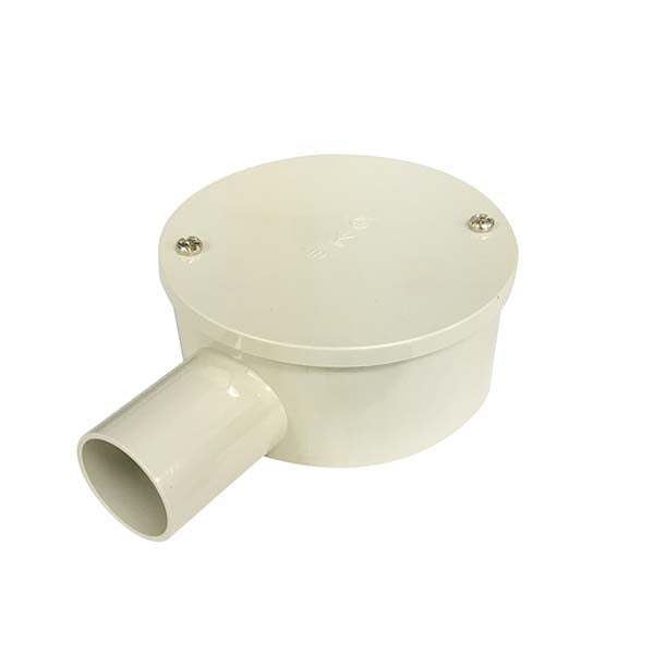 露出用丸形ボックス(22用/1方出)_00-9347_PVM22-1KJ_OHM(オーム電機)