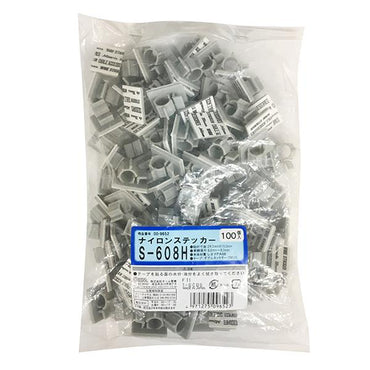 ナイロンステッカー(S608/100個入り)_00-9652_S608_OHM(オーム電機)