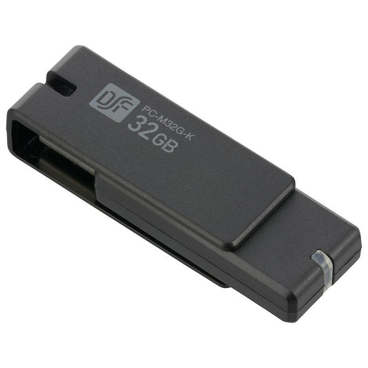 USB3.0 フラッシュメモリー 32GB_01-0049_PC-M32G-K_OHM(オーム電機)