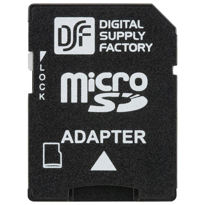 マイクロSDXCメモリーカード(128GB/防水性能IPX7防浸形/CLASS10)_01-0758_PC-MM128G-K_OHM(オーム電機)