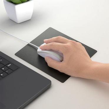 マウスパッド(微粒子加工/表面PP、裏面アルミ箔/幅160×高さ0.5×奥行180mm)_01-0768_PC-SMP02_OHM(オーム電機)