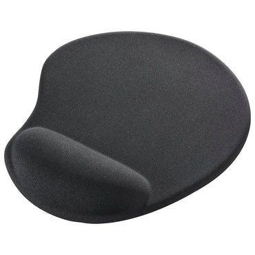 マウスパッド(リストレスト付/裏面滑り止め加工/表面ポリエステル、リストレスト部ポリウレタン、裏面ポリウレタンラバー/幅200×高さ22×奥行225mm)_01-0769_PC-SMP03_OHM(オーム電機)