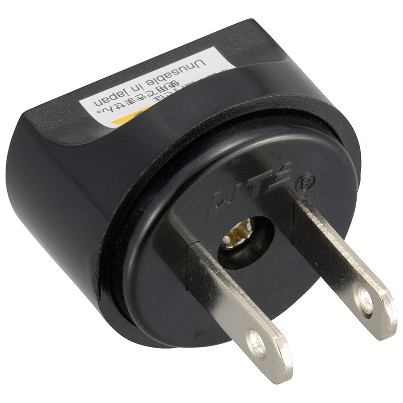 海外用電源形状変換プラグ(Aタイプ)_01-0846_TRA-A0846A_OHM(オーム電機)