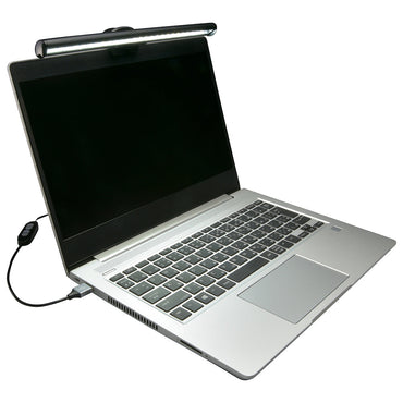 モニターLEDライト(クリップ式/5W/調光10段階/調色3段階/USB Type-A給電)_01-3623_OA-SML01-K_OHM(オーム電機)