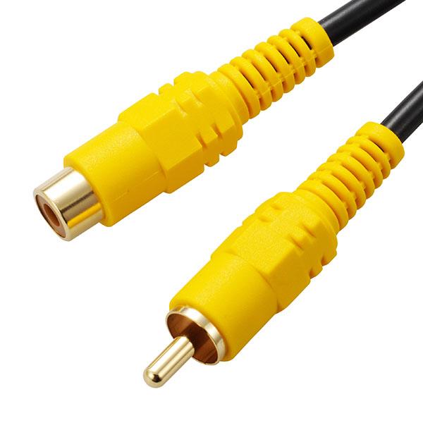 ビデオ延長コード 2m_01-5128_VIS-C20RJ-K_OHM オーム電機