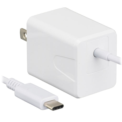 AC充電器(Type-C×1ケーブル一体型/出力3A/ケーブル長1.5m/ホワイト)_01-7165_MAV-AC15W-W_OHM(オーム電機)