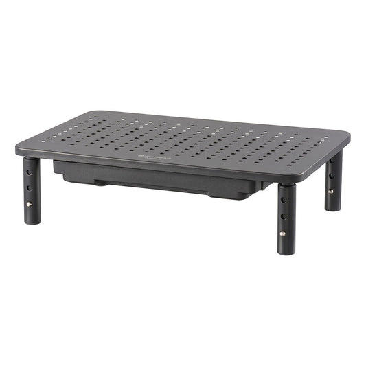 ディスプレイスタンド(高さ3段階調節/13~32インチ適用/最大荷量20kg/ブラック)_01-7227_OA-SDS01-K_OHM(オーム電機)