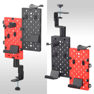 クランプ式パンチングボード(デスクに固定し周辺機器や小物の収納に/最大荷重1.5kg)_01-7228_OA-SDZ01-K_OHM(オーム電機)
