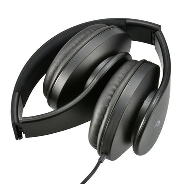 スマホ用ヘッドホン(ブラック)_03-2806_HP-H250N-K_OHM(オーム電機)