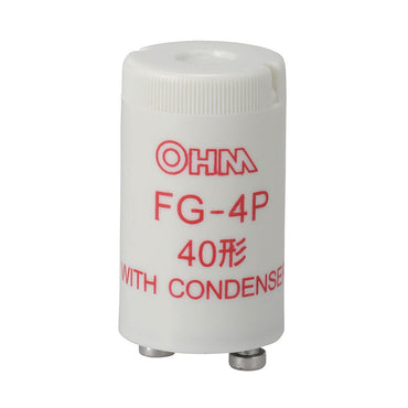 グロー球(40ワット形/FG-4P)_04-6682_FG-4P_OHM(オーム電機)