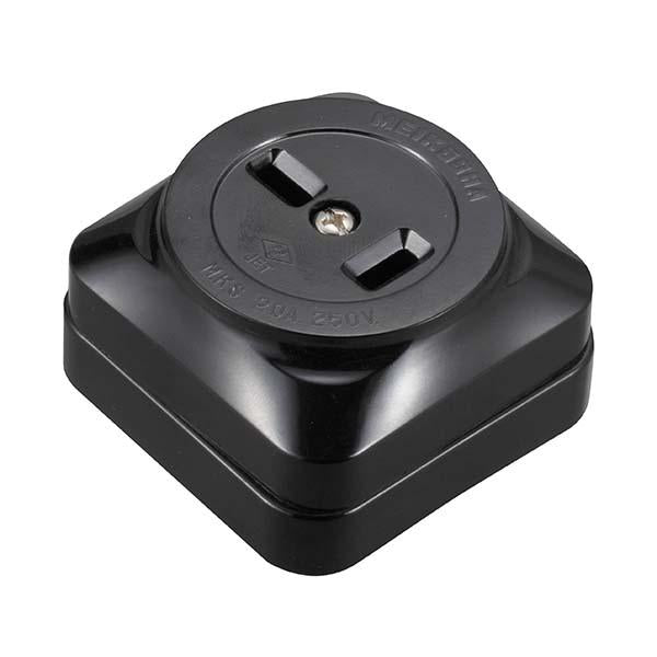 2P20A 角形コンセント_04-7223_HS-K202HK_OHM(オーム電機)