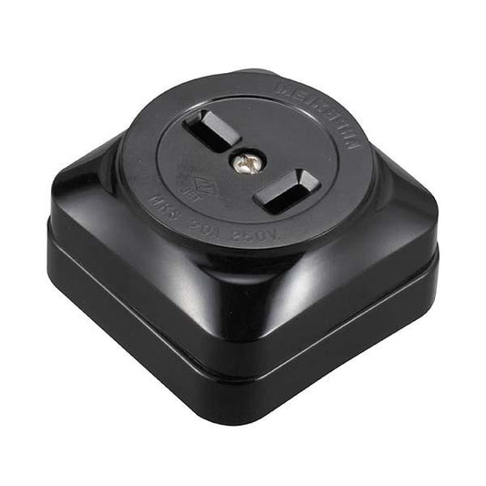 2P20A 角形コンセント_04-7223_HS-K202HK_OHM(オーム電機)