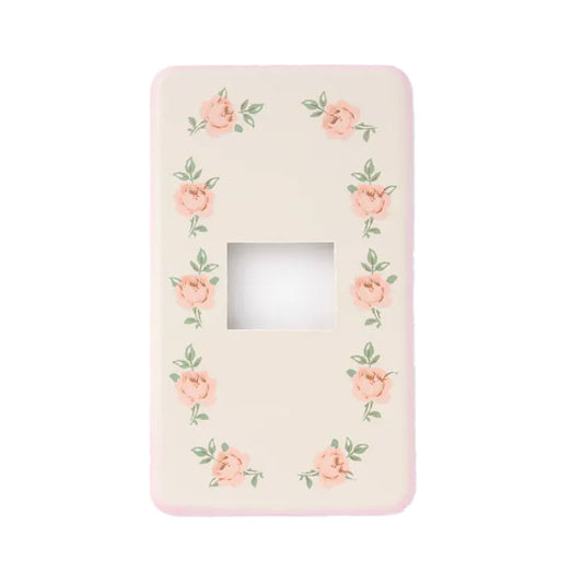 スイッチプレート スイートローズ1口用_04-7540_SR-C-ML-I1_OHM(オーム電機)