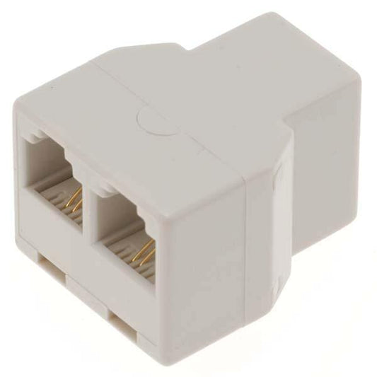 2分配モジュラー中継コネクター_05-0417_TP-0417_OHM(オーム電機)