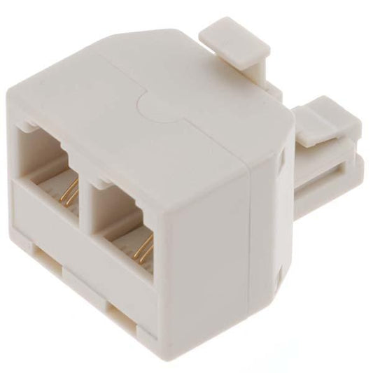 電話2口タップ_05-0418_TP-0418_OHM(オーム電機)