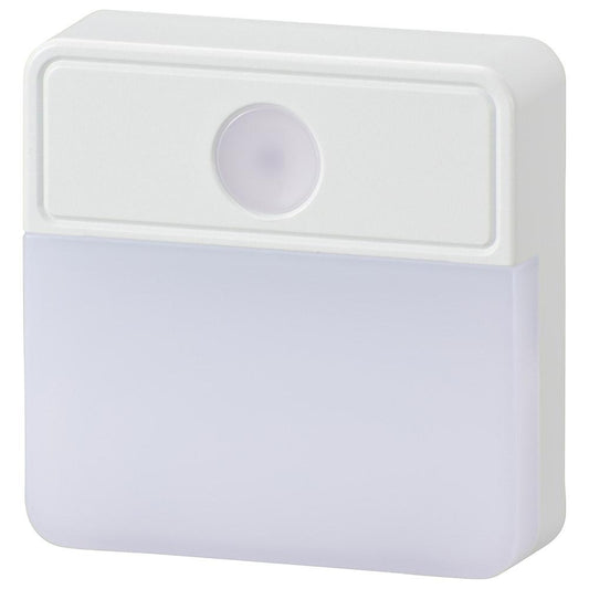 LEDナイトライト 薄型(明暗センサー式/45 lm/昼白色/ホワイト)_06-0147_NIT-ALA6MSQ-WN_OHM(オーム電機)